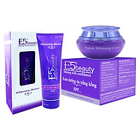 Combo Kem dưỡng da trắng hồng 18 gam & Sữa tắm trắng da 4 in 1