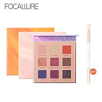 (Hàng Mới Về) Bảng Phấn Mắt 9 Màu Focallure 11.25g