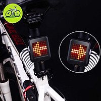 Đèn xi nhan sau xe đạp sạc USB cảm biến AQY-0100