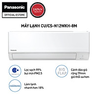 [Chỉ Giao Tại HCM] Máy lạnh-Điều hòa CU-CS-N12WKH-8M Panasonic - Một chiều - Tiêu chuẩn - Hàng chính hãng - 1.5 HP