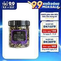 Trà Hoa Đậu Biếc Sấy Khô Nguyên Bông DK Harvest - được coi là thần dược rất tốt để ngăn ngừa vết nhăn và các dấu hiệu lão hóa da của tuổi tác.