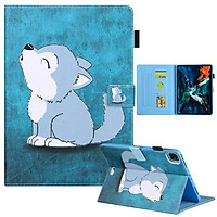 Bao Da Nắp Gập Từ Tính Họa Tiết Hoạt Hình Dễ Thương Cho Apple Ipad Pro 11 Inch 2018 2020