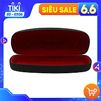 HỘP ĐỰNG GỌNG KÍNH CẬN NHỰA DA ĐEN