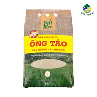 Gạo Hương Lài Angkor Ông Táo Delifarm 5kg (Gạo Lài Cam - Lài Miên)
