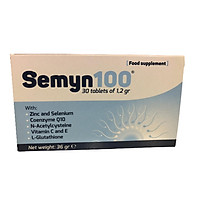 Semyn 100 Tăng Cường Tinh Trùng Phái Nam (30 Viên nén/ Hộp)