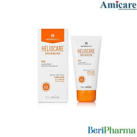 Gel chống nắng dành cho da nhờn mụn Heliocare Advanced Gel SPF 50 50ml