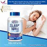 Viên Uống An Thần 100% Thảo Dược Tự Nhiên Đem Lại Giấc Ngủ Nhanh Chóng SLEEP WELL US Clinicals - 80 Viên