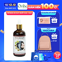Serum Kích Thích Mọc Tóc Ngăn Rụng Tóc Phục Hồi Tóc Hư Tổn Welhair 100ml