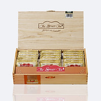 HỘP TRÀ GỖ 18 gói Trà xanh Nguyên cánh cao cấp The Lover Tea - Quà biếu tặng thượng hạng cho Lễ, Tết, Trung thu (Premium Tea Gift)