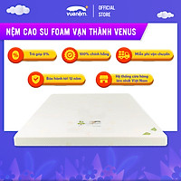 Nệm cao su foam Vạn Thành Venus có cấu trúc gấp 3 khá gọn nhẹ, độ bền cao, không gây xẹp lún