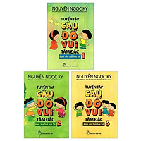 Combo Tuyển Tập Câu Đố Vui Tâm Đắc Dành Cho Tuổi Học Trò: Tập 1 + 2 + 3 (Bộ 3 Tập)