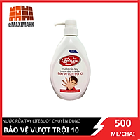 Nước Rửa Tay Lifebuoy Bạc Bảo Vệ Chai 450g