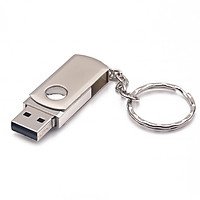 Ổ Đĩa Flash Kim Loại USB2.0 Có Thể Xoay Có Thẻ Nhớ USB 32g Với Móc Khóa Thẻ Flash