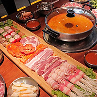 (HN) Buffet lẩu nướng Hàn Quốc ăn không giới hạn tại nhà hàng Buk Buk