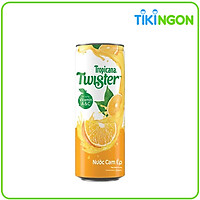 Lon Nước Trái Cây Twister Cam (320ml/Lon)