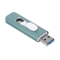 yvonne Y15D USB2.0 U Disk Telescopic 32GB USB Type-C Micro USB Three Ports OTG Flash Drive for Mobile Phone/PC/Laptop