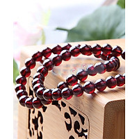 Vòng tay phong thủy đá garnet 8mm