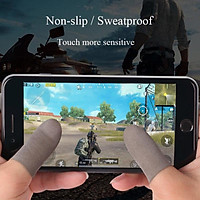 2 Cặp Bao Tay Nylon Chống Mồ Hôi Cho Tay Cầm Chơi Game