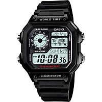 Đồng hồ nam dây nhựa Casio Standard chính hãng AE-1200WH-1AVDF