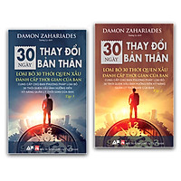 Sách 30 Ngày Thay Đổi Bản Thân Full Tập 1 và 2 - Loại Bỏ 30 Thói Quen Xấu Đánh Cắp Thời Gian Của Bạn