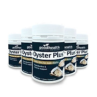 Combo 5 Hộp Tinh Chất Hàu Goodhealth Oyster Plus 60 Viên - Giúp Tăng Cường Sinh Lý - Cải Thiện Chất Lượng Tinh Trùng - Hàng Chính Hãng New Zealand