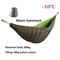 Hammock Underquilt Sleeping Winter Warm Under Quilt Blanket for Outdoor Camping