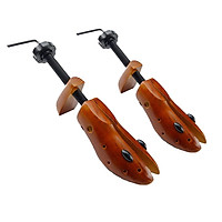 2Pieces Wood Shoe Stretcher Shoe Tree Adjustable Shoe Extender Shaper