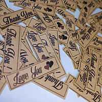 GIẤY DÁN STICKER "THANK YOU" TRANG TRÍ SỔ TAY, ĐƠN HÀNG, ALBUM