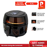 Nồi Chiên Không Dầu Điện Tử Lock&Lock EJF286BLK 6.5L - Hàng chính hãng