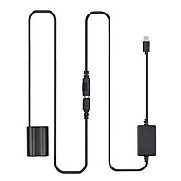 PD USB Type-C Cable to NP-W235 Dummy Battery DC Coupler Replacement for Fujifilm X-T4