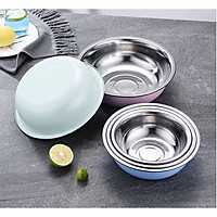 5 Chiếc Thau Inox 5 Món, Đủ Kích Cỡ Tiện Lợi