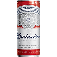 Bia Budweiser Sleek lon 330ml - 91005