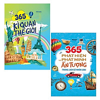 Bộ Sách 365 Kì Quan Thế Giới + 365 Phát Hiện Và Phát Minh Ấn Tượng Trong Lịch Sử Nhân Loại (Bộ 2 Cuốn)
