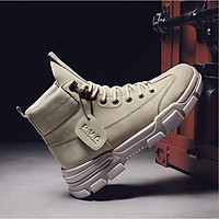Giày cao cổ nam, boots nam mẫu mới hot trend SP-362