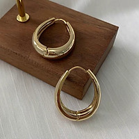 Bông Tai- Khuyên Tai Nữ Hợp Kim Hình Tròn Sang Trọng/B&m Elegant/BTHK3007