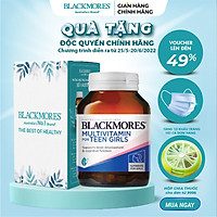 Viên uống Vitamin tổng hợp dành cho bé gái Blackmores Multivitamin for Teen Girls
