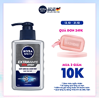 Sữa Rửa Mặt NIVEA MEN Tạo Bọt Giúp Sáng Da Vượt Trội (100ml) - 83956