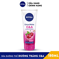 Sữa Dưỡng Thể Dưỡng Trắng Nivea Nivea Extra White C & A Vitamin - 180ml - 80372