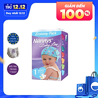 Tã/ bỉm DÁN Nannys S/M/L/XL/XXL 50 miếng (Cho bé 2-25kg)