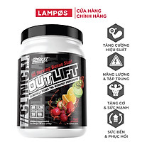 Nutrex Outlift Pre-Workout 30 Liều, Tăng Sức Mạnh Sức Bền, Năng Lượng Trước Tập, Citrulline, BCAA, Creatine, Beta-Alanine, Taurine