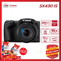 Máy ảnh Canon PowerShot SX430 IS - Hàng Chính Hãng Lê Bảo Minh + KM 1 hộp thịt Nhập Khẩu Chopped Ham 325gram - Tặng kèm 1 hộp thịt Chopped Ham