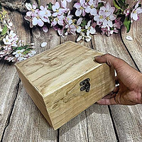 Hộp Gỗ Đựng Quà cao cấp PLYWOOD 20x20x10cm – Hộp đựng trang sức loại 1