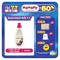Chai Nước giặt xả thiên nhiên Mamamy 800 ml