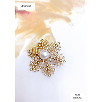 Cài áo bông tuyết - A163