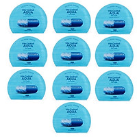 Bộ 10 Mặt Nạ Vita Cocktail Aqua Foil Mask Vita Complex ( màu xanh )
