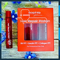 Huyết thanh Sophia Platinum Hair Repair Protein phục hồi tóc hư tổn siêu mượt Hàn Quốc 13ml x10