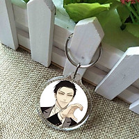 ( Tròn ) Móc treo chìa khóa in hình 19 DAYS manhua đam mỹ xinh xắn tiện lợi