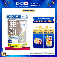 Thực phẩm bảo vệ sức khỏe Viên uống Bổ sung Kẽm DHC Zinc