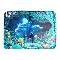 Beach Sea Kitchen Bathroom Shower Non Slip Carpet Floor Mat Bath Rug Doormat Pad