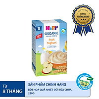 Bột ăn dặm dinh dưỡng Sữa, Hoa quả nhiệt đới, Sữa chua HiPP Organic 250g